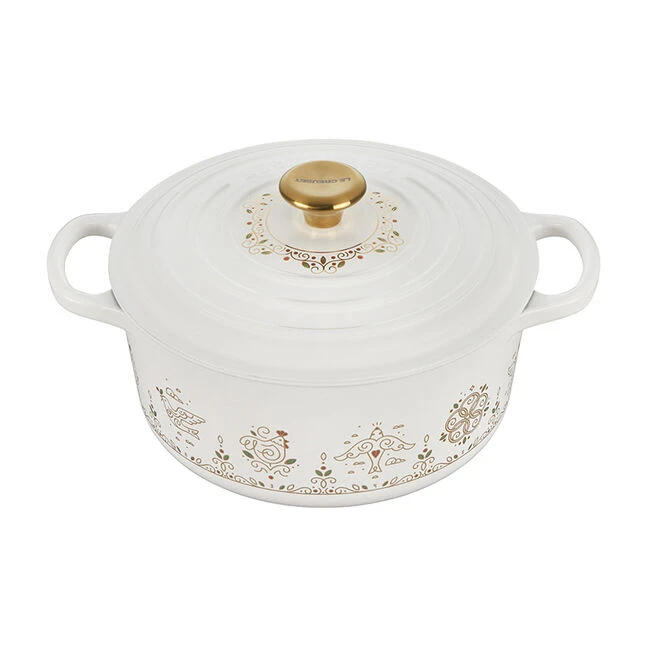 Le Creuset Noël Collection 12 Days Of Christmas Round Dutch Oven 4 Le Creuset Noël Collection 12 Days Of Christmas Round Dutch Oven - Image 4