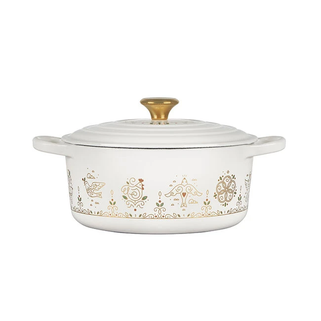 Le Creuset Noël Collection 12 Days Of Christmas Round Dutch Oven 3 Le Creuset Noël Collection 12 Days Of Christmas Round Dutch Oven - Image 3