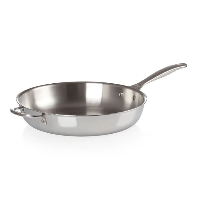 Le Creuset Stainless Steel Deep Fry Pan 3 Le Creuset Stainless Steel Deep Fry Pan - Image 3