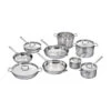 Le Creuset Classic Stainless Steel 14-Piece Cookware Set
