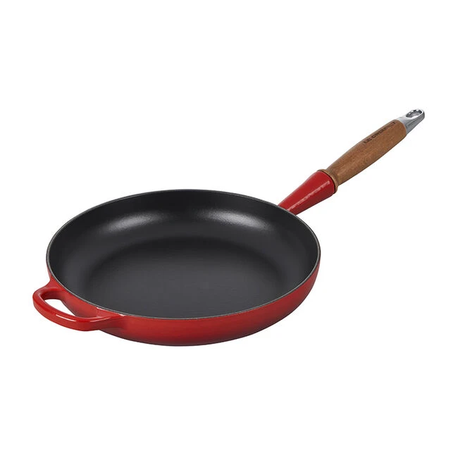 Le Creuset Alpine Wood Handle Fry Pan 3 Le Creuset Alpine Wood Handle Fry Pan - Image 3