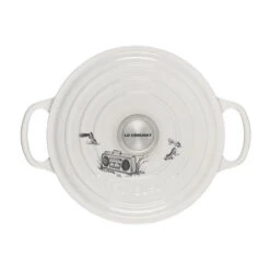Le Creuset Harlem Toile De Jouy Signature Round Dutch Oven -Le Creuset 21177248351430 3