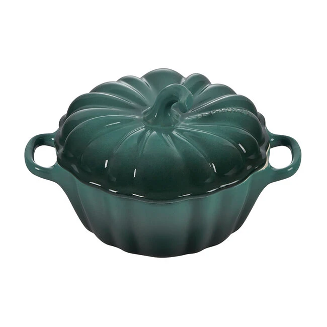 Le Creuset Pumpkin Mini Cocotte 4 Le Creuset Pumpkin Mini Cocotte - Image 4