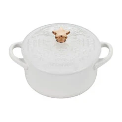 Le Creuset Noël Collection Mini Cocotte With Star Knob 15 Le Creuset Noël Collection Mini Cocotte With Star Knob -Le Creuset 24 MiniCoc White