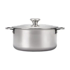 Le Creuset Signature Stainless Steel Shallow Casserole 7 Le Creuset Signature Stainless Steel Shallow Casserole -Le Creuset 54121024001191 2