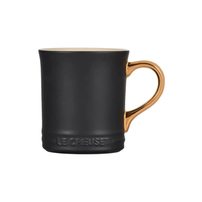 Le Creuset Vancouver Mug With Gold Handle 2 Le Creuset Vancouver Mug With Gold Handle - Image 2