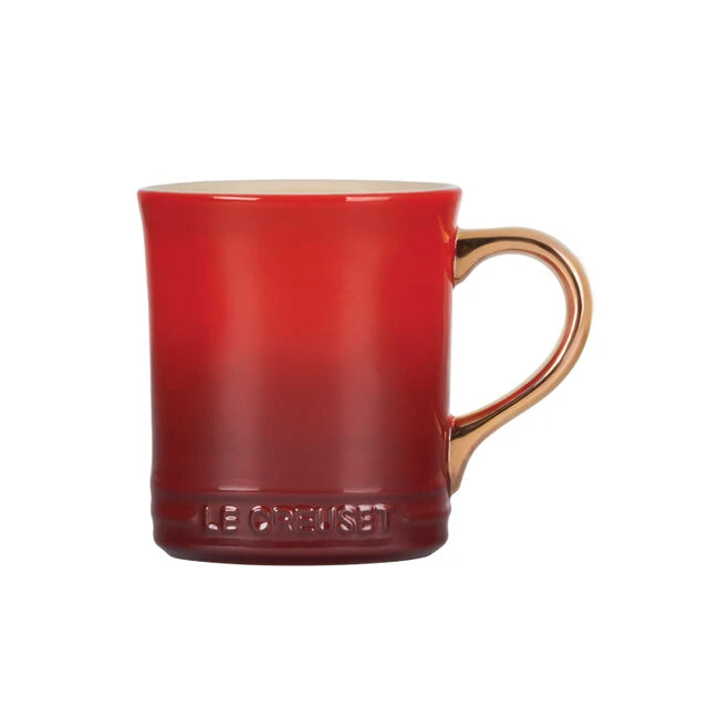Le Creuset Vancouver Mug With Gold Handle 5 Le Creuset Vancouver Mug With Gold Handle - Image 5