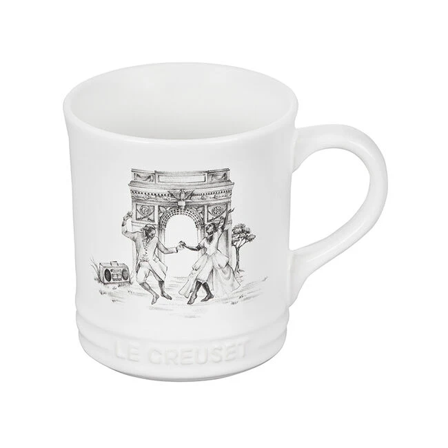 Le Creuset Harlem Toile De Jouy Mug - Arc De Triomphe 3 Le Creuset Harlem Toile De Jouy Mug - Arc De Triomphe - Image 3