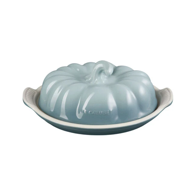 Le Creuset Pumpkin Butter Dish 6 Le Creuset Pumpkin Butter Dish - Image 6