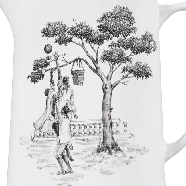 Le Creuset Harlem Toile De Jouy Pitcher 2 Le Creuset Harlem Toile De Jouy Pitcher - Image 2