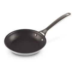 Le Creuset Nonstick Stainless Steel Fry Pan 7 Le Creuset Nonstick Stainless Steel Fry Pan -Le Creuset 8in nonstick ss frypan g1