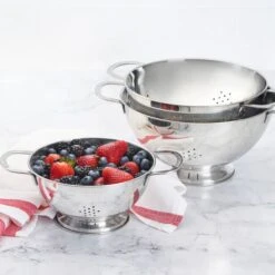 Le Creuset Stainless Steel 3-Piece Colander Set
