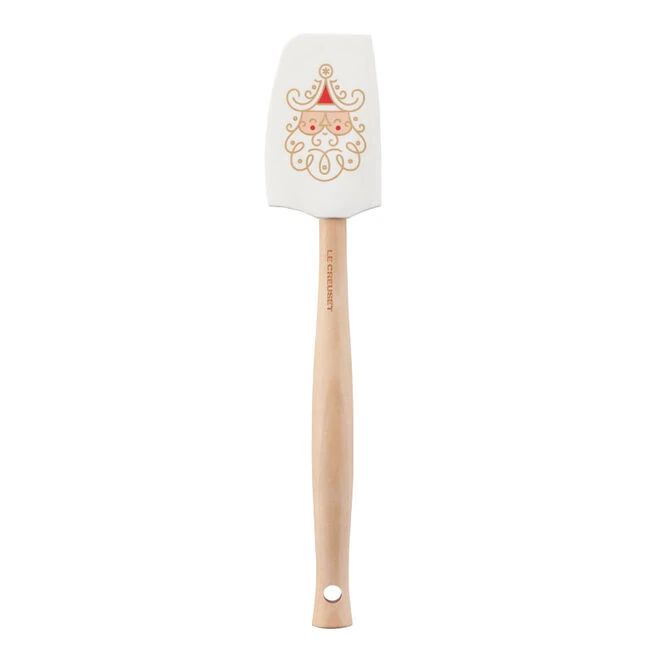 Le Creuset Noël Collection Santa Claus Spatula 1 Le Creuset Noël Collection Santa Claus Spatula
