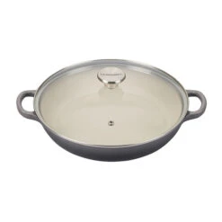 Le Creuset Traditional Braiser With Glass Lid 12 Le Creuset Traditional Braiser With Glass Lid -Le Creuset L2732 267F
