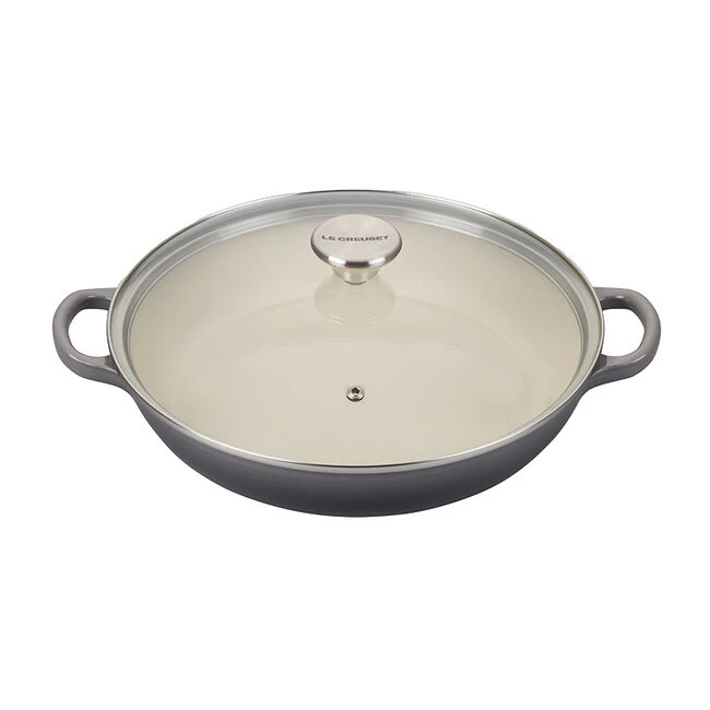 Le Creuset Traditional Braiser With Glass Lid 4 Le Creuset Traditional Braiser With Glass Lid - Image 4