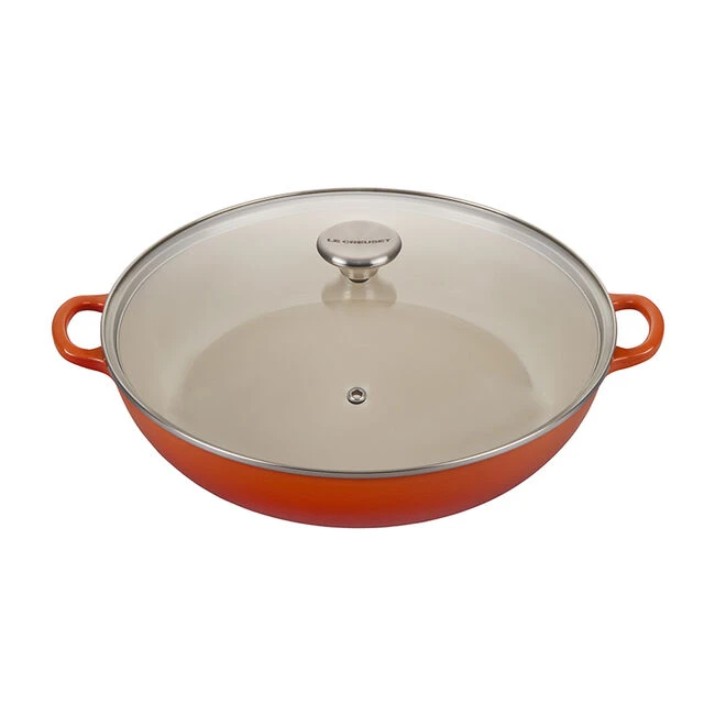 Le Creuset Traditional Braiser With Glass Lid 5 Le Creuset Traditional Braiser With Glass Lid - Image 5