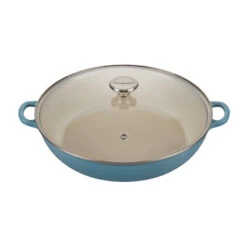 Le Creuset Traditional Braiser With Glass Lid 14 Le Creuset Traditional Braiser With Glass Lid -Le Creuset L2732 324T