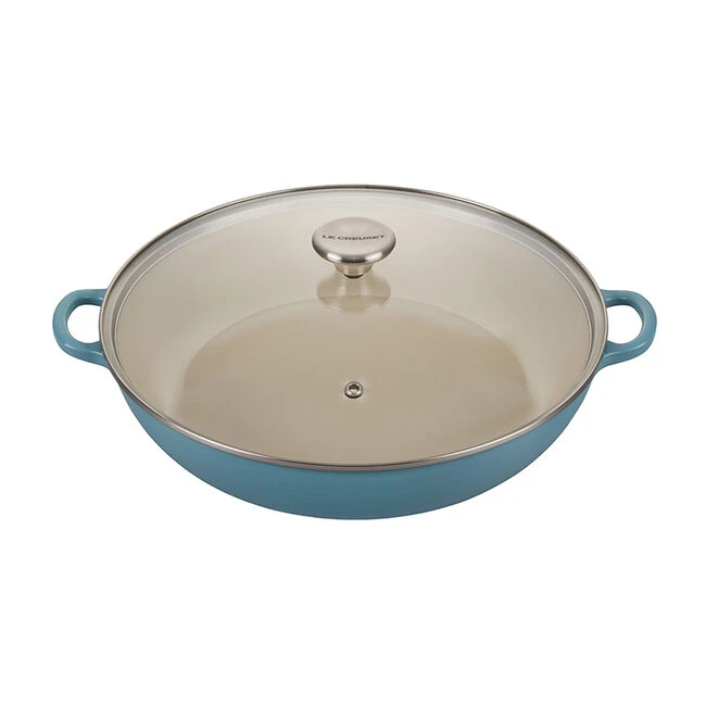Le Creuset Traditional Braiser With Glass Lid 6 Le Creuset Traditional Braiser With Glass Lid - Image 6
