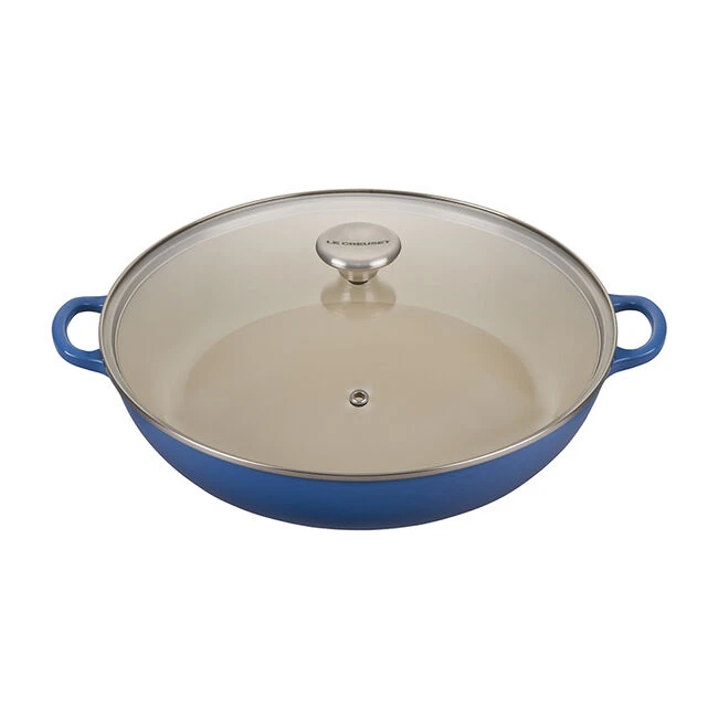 Le Creuset Traditional Braiser With Glass Lid 3 Le Creuset Traditional Braiser With Glass Lid - Image 3