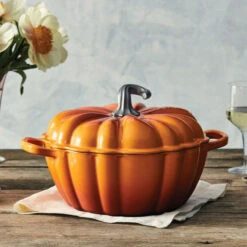 Le Creuset Pumpkin Cocotte 14 Le Creuset Pumpkin Cocotte -Le Creuset LS2138 g1 pumpkin