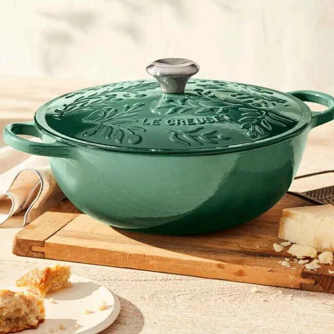 Le Creuset Olive Branch Collection Signature Chef's Oven 1 Le Creuset Olive Branch Collection Signature Chef's Oven