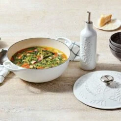 Le Creuset Olive Branch Collection Signature Chef's Oven 10 Le Creuset Olive Branch Collection Signature Chef's Oven -Le Creuset LS2514 28MWOBSS g2