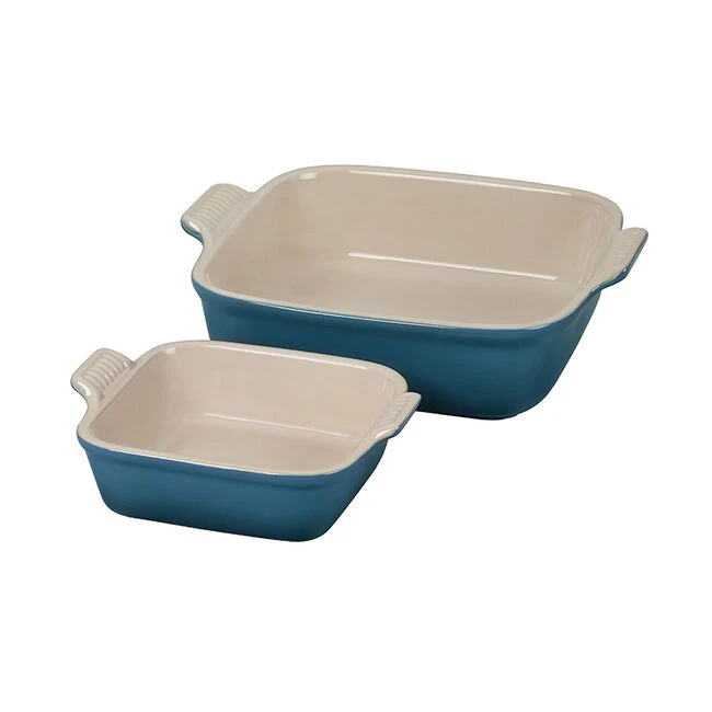 Le Creuset Heritage 2-Piece Square Baking Dish Set 3 Le Creuset Heritage 2-Piece Square Baking Dish Set - Image 3