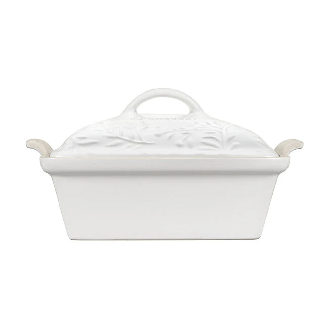 Le Creuset Olive Branch Collection Heritage Square Casserole 3 Le Creuset Olive Branch Collection Heritage Square Casserole - Image 3