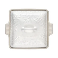 Le Creuset Olive Branch Collection Heritage Square Casserole 8 Le Creuset Olive Branch Collection Heritage Square Casserole -Le Creuset PG08053AOB 23MW 3
