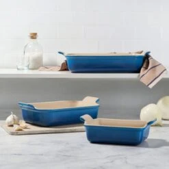 Le Creuset Heritage 3-Piece Rectangular Baking Dish Set