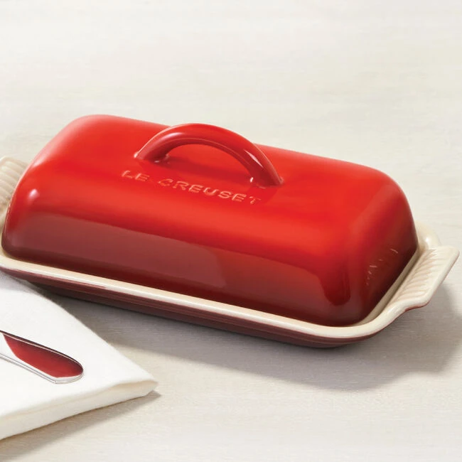 Le Creuset Heritage Butter Dish 1 Le Creuset Heritage Butter Dish