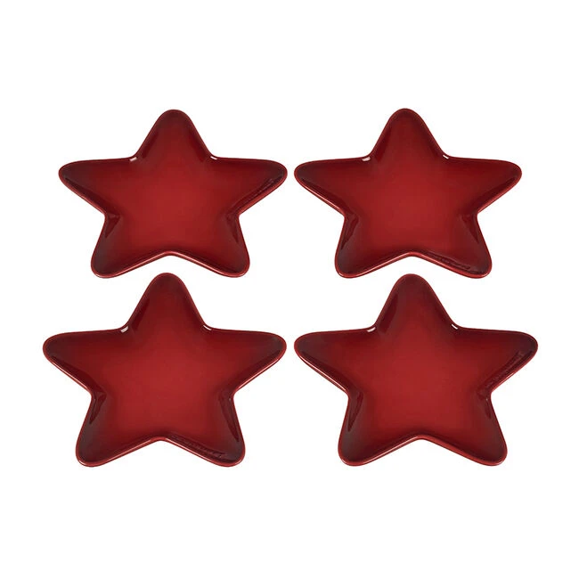 Le Creuset Star Plates, Set Of 4 1 Le Creuset Star Plates, Set Of 4