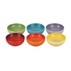 Le Creuset Pinch Bowls, Set Of 6 12 Le Creuset Pinch Bowls, Set Of 6 -Le Creuset PG9104T S6MC LPR