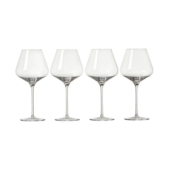 Le Creuset Burgundy Wine Glasses, Set Of 4 1 Le Creuset Burgundy Wine Glasses, Set Of 4