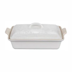 Le Creuset Olive Branch Collection Heritage Rectangular Casserole 14 Le Creuset Olive Branch Collection Heritage Rectangular Casserole -Le Creuset RS11625 PG07053AOB 33MW LPR