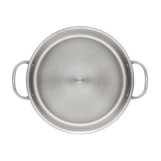 Le Creuset Stainless Steel Rondeau Pan 5 Le Creuset Stainless Steel Rondeau Pan - Image 5