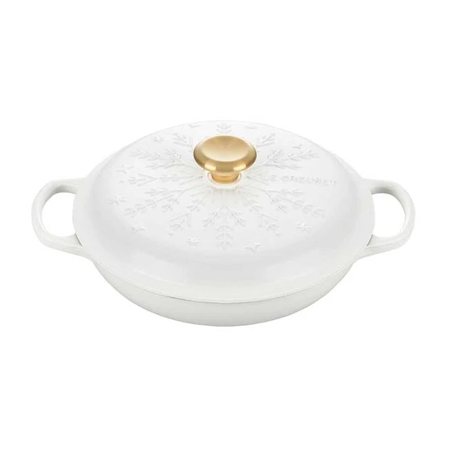 Noël Collection Snowflake Braiser 2 Noël Collection Snowflake Braiser - Image 2