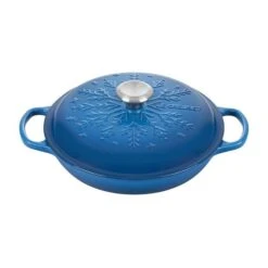 Noël Collection Snowflake Braiser 7 Noël Collection Snowflake Braiser -Le Creuset RS15227 LS2532 2659NSS LPR