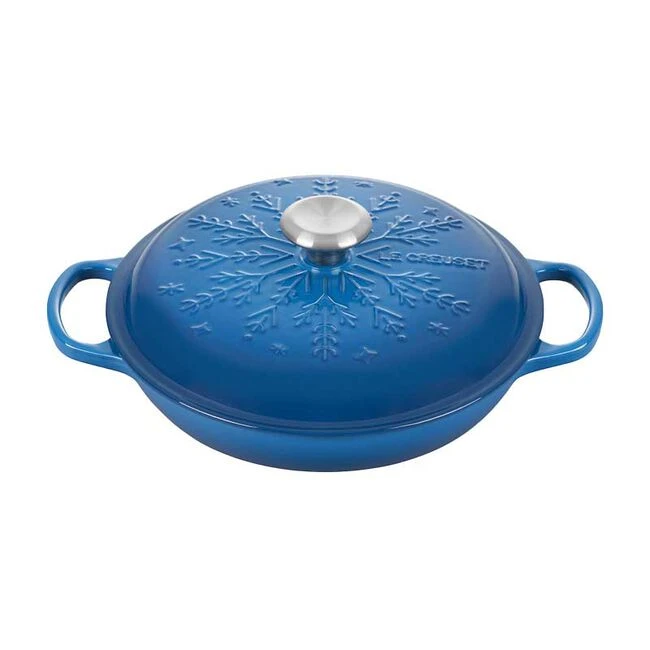 Noël Collection Snowflake Braiser 4 Noël Collection Snowflake Braiser - Image 4