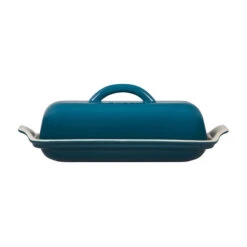 Le Creuset Heritage Butter Dish 8 Le Creuset Heritage Butter Dish -Le Creuset RS15832 H ButterDish DeepTeal 2 lpr
