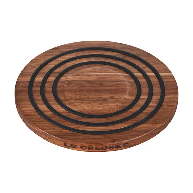 Le Creuset Magnetic Wooden Trivet 2 Le Creuset Magnetic Wooden Trivet - Image 2