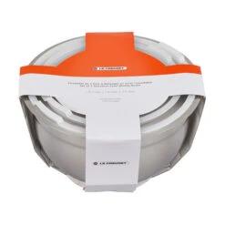 Le Creuset Stainless Steel Mixing Bowls With Lids, Set Of 3 14 Le Creuset Stainless Steel Mixing Bowls With Lids, Set Of 3 -Le Creuset RS18025 220813 LCP ex4308 lpr