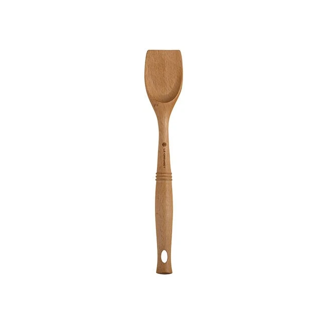 Le Creuset Revolution® Wood Scraping Spoon 1 Le Creuset Revolution® Wood Scraping Spoon