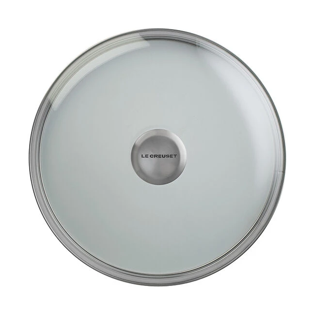 Le Creuset Glass Lid With Stainless Steel Knob 1 Le Creuset Glass Lid With Stainless Steel Knob