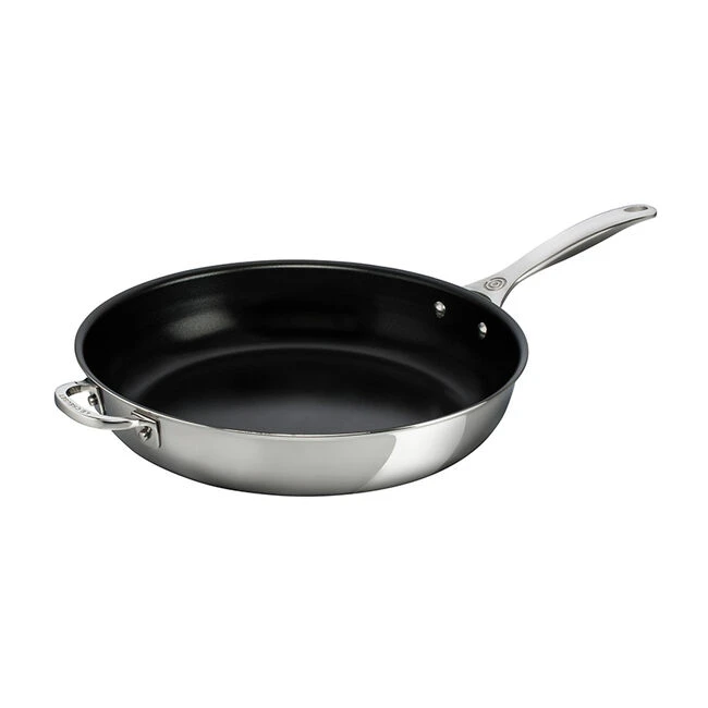 Le Creuset Stainless Steel Nonstick Deep Fry Pan 1 Le Creuset Stainless Steel Nonstick Deep Fry Pan