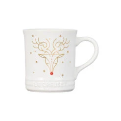 Le Creuset Noël Collection Mug 16 Le Creuset Noël Collection Mug -Le Creuset ReindeerFace 2