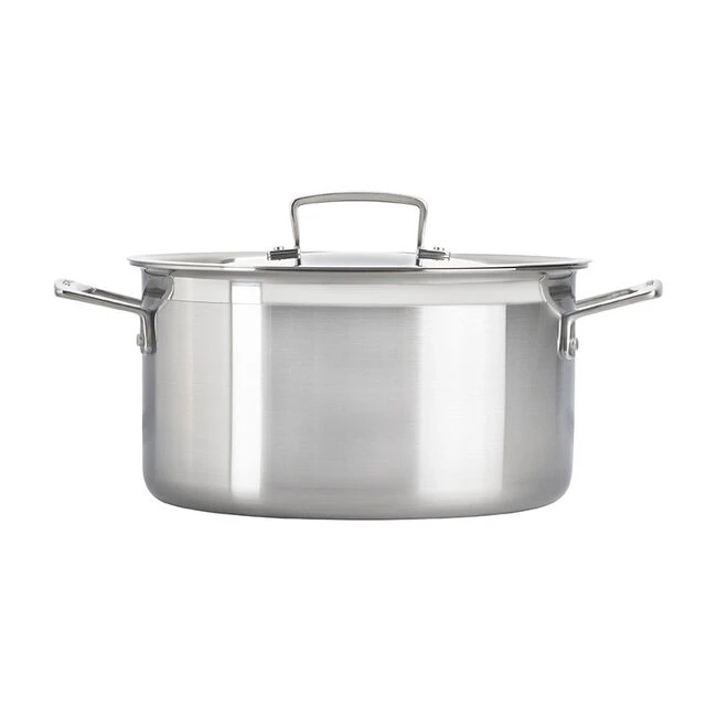 Le Creuset Classic Stainless Steel Stockpot With Lid 2 Le Creuset Classic Stainless Steel Stockpot With Lid - Image 2