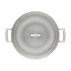 Le Creuset Classic Stainless Steel Wok With Glass Lid 6 Le Creuset Classic Stainless Steel Wok With Glass Lid -Le Creuset SSC5500 30 3 lpr