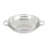 Le Creuset Classic Stainless Steel Wok With Glass Lid