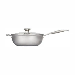 Le Creuset Nonstick Stainless Steel Saucier Pan 7 Le Creuset Nonstick Stainless Steel Saucier Pan -Le Creuset SSP6300 24 2